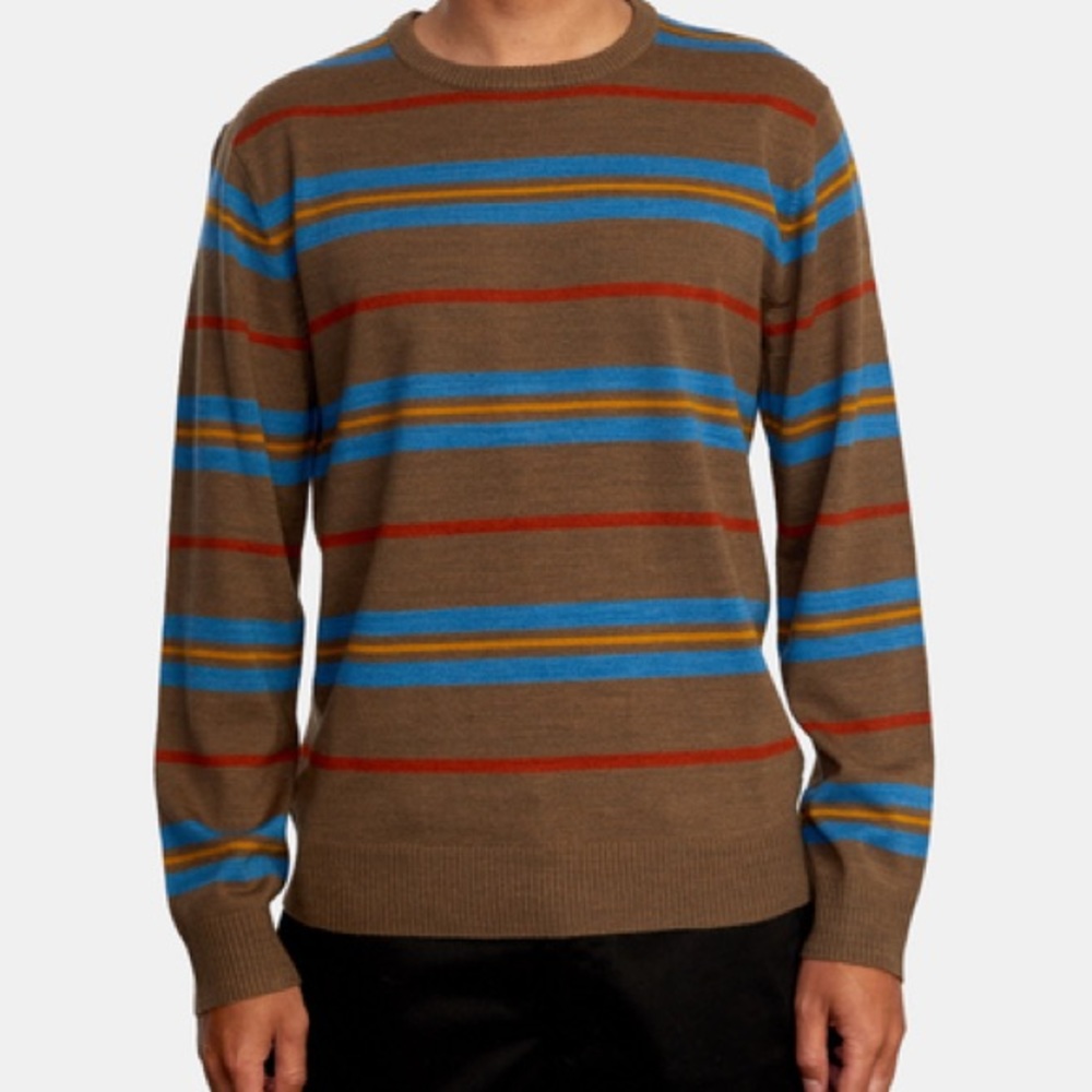 RVCA Men’s Striped Sweater